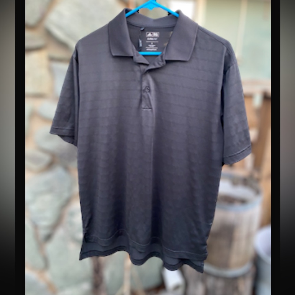 Men’s Adidas’s Climalite Polo Black Collared Shirt | Size Small